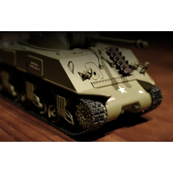 Ferngesteuerter Soundpanzer 1:30 U.S. M4A3 Sherman RTR 2,4 GHz – Heng Long 3841-01